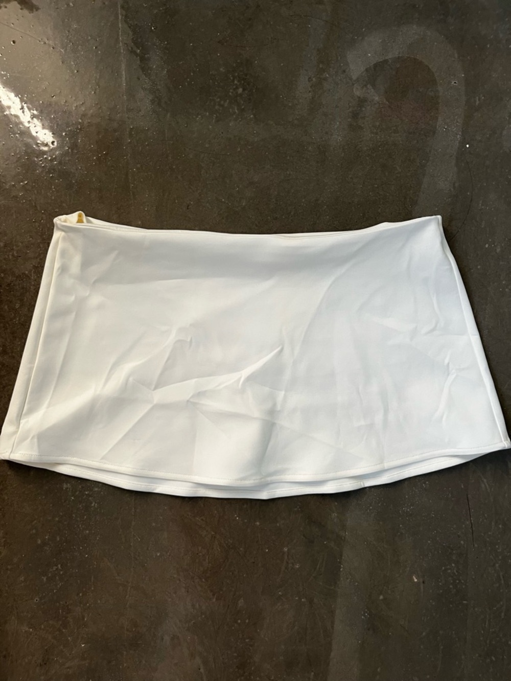 Danielle Guizio White Mini Skirt